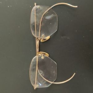 Gold fill reading glasses
